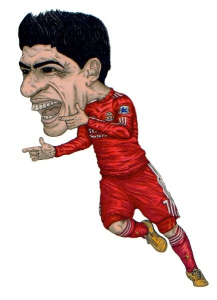 Ở Liverpool, Suarez nhanh chóng chứng minh mình là một mẫu tiền đạo xuất sắc nhất.